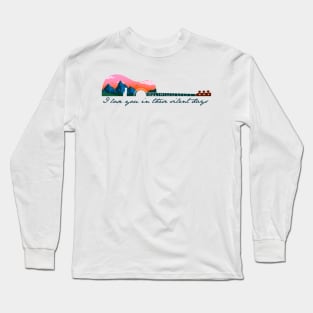 Brandi silent Days Guitar Long Sleeve T-Shirt